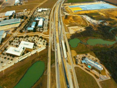 I-35W just north of Westport Pkwy. looking north