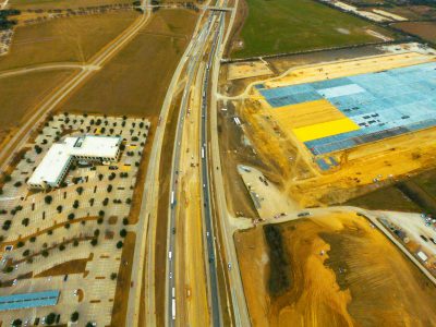 I-35W between Westport Pkwy. and Alliance Blvd. looking north