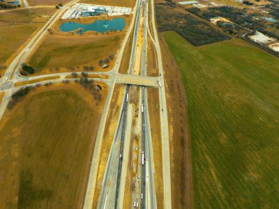 I-35W at Alliance Blvd. looking north