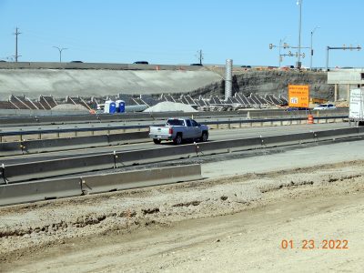 Work on I-35W between Heritage Trace Pkwy. and N Tarrant Pkwy. 