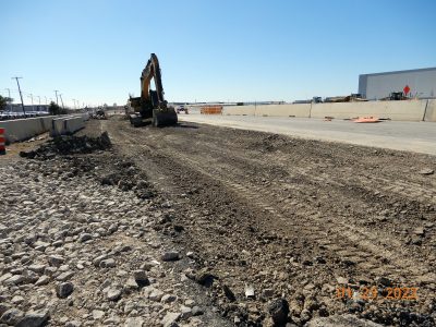 Work on I-35W between Golden Triangle Blvd. and Keller Hicks Rd. 
