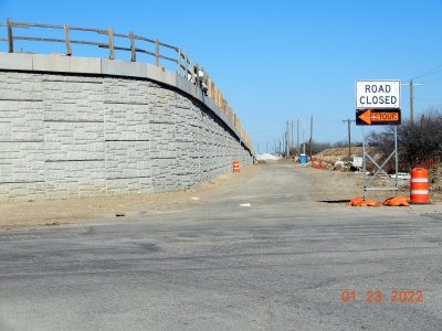 Work on I-35W at Keller Hicks Rd.