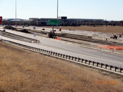 Work on I-35W between Alliance Blvd. and Westport Pkwy. 