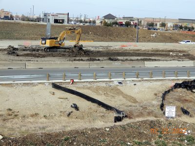 Work on I-35W between N Tarrant Pkwy. and Heritage Trace Pkwy. 