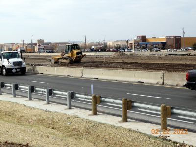 Work on I-35W between N Tarrant Pkwy. and Heritage Trace Pkwy. 