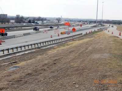 Work on I-35W between Alliance Blvd. and Westport Pkwy. 