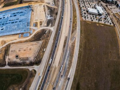 I-35W between Westport Pkwy. and Alliance Blvd. looking south