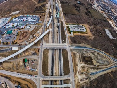 I-35W at SH 170 looking south