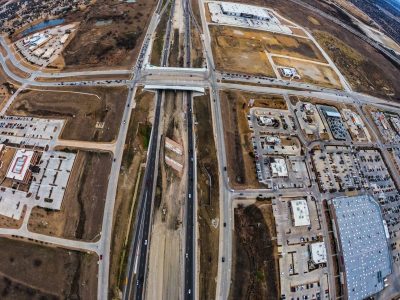 I-35W at N Tarrant Pkwy. looking south