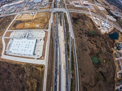 I-35W just south of N Tarrant Pkwy. looking north