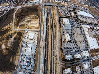 I-35W between N Tarrant Pkwy. and Heritage Trace Pkwy. looking north