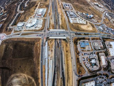 I-35W at Heritage Trace Pkwy. looking north