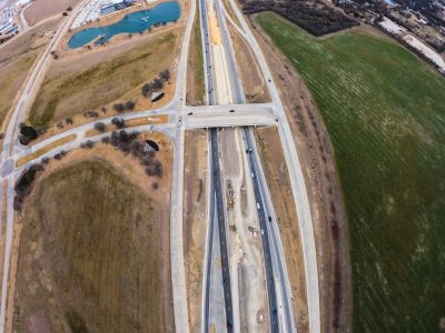 I-35W at Alliance Blvd. looking north