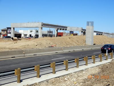 Work on I-35W between N Tarrant Pkwy. and Heritage Trace Pkwy.