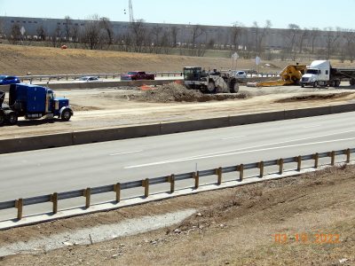 Work on I-35W between Alliance Blvd. and Westport Pkwy. 