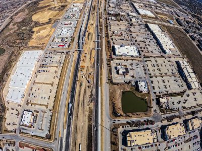 I-35W between N Tarrant Pkwy. and Heritage Trace Pkwy. looking north