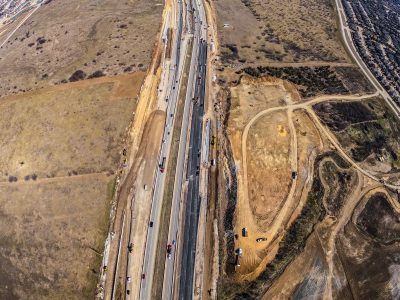 I-35W between Keller Hicks Rd. and SH 170 looking north