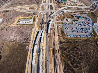 I-35W at SH 170 looking north