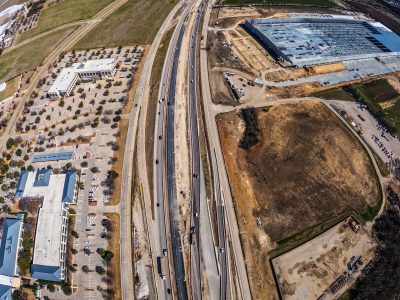 I-35W between Westport Pkwy. and Alliance Blvd. looking north