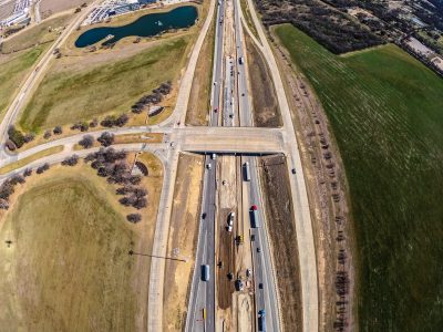 I-35W at Alliance Blvd. looking north
