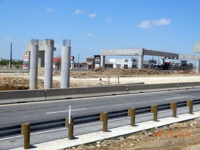 Work on I-35W between N Tarrant Pkwy. and Heritage Trace Pkwy. 