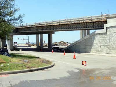 Work at the I-35W/SH 170 interchange