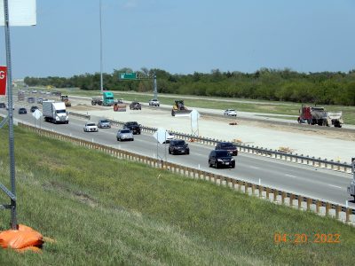 Work on I-35W between Alliance Blvd. and Eagle Pkwy. 