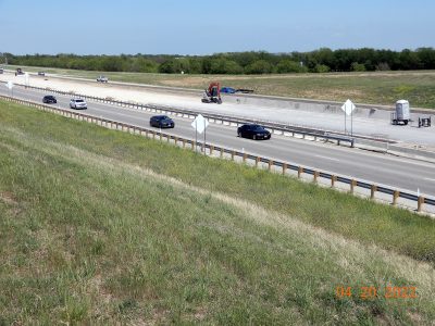 Work on I-35W between Alliance Blvd. and Eagle Pkwy. 