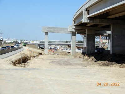 Work at the I-35W/SH 170 interchange
