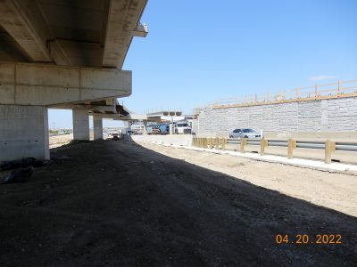 Work at the I-35W/SH 170 interchange