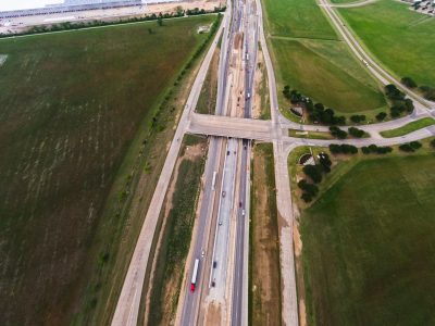 I-35W at Alliance looking south