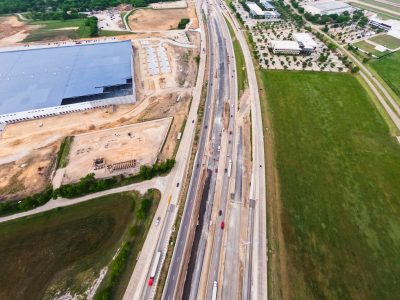 -35W between Westport Pkwy. and Alliance Blvd. looking south