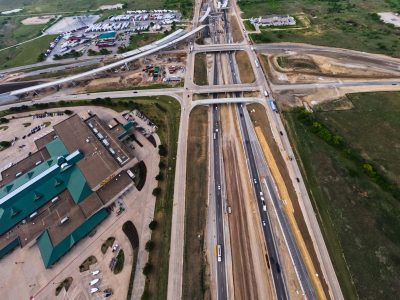 I-35W at SH 170 looking south