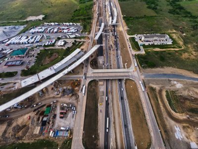 I-35W at SH 170 looking south