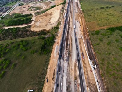 I-35W between SH 170 and Keller Hicks Rd. looking south