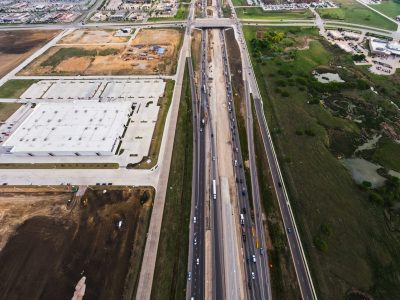 I-35W just south of N Tarrant Pkwy. looking north