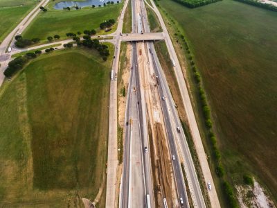 I-35W at Alliance Blvd. looking north