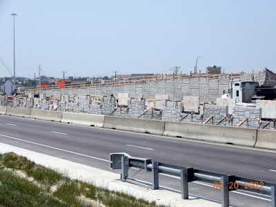 Work on I-35W between N Tarrant Pkwy. and Heritage Trace Pkwy. 