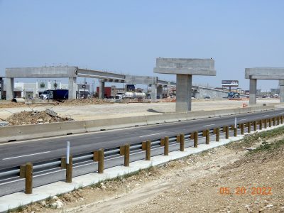 Work on I-35W between N Tarrant Pkwy. and Heritage Trace Pkwy. 