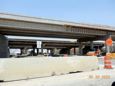 Work Golden Triangle Blvd. at I-35W