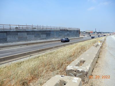 Work on I-35W between SH 170 and Westport Pkwy. 