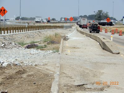 Work on I-35W between Alliance Blvd. and Westport Pkwy. 