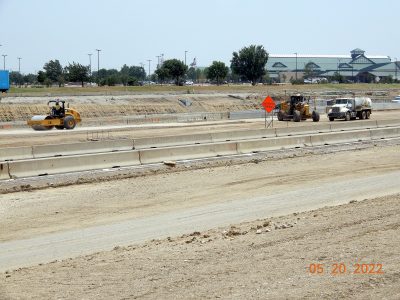 Work on I-35W between SH 170 and Westport Pkwy. 