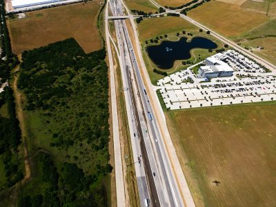 I-35W between Eagle Pkwy. and Alliance Blvd. looking south