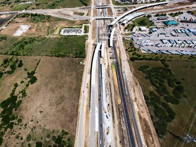 I-35W at SH 170 looking north
