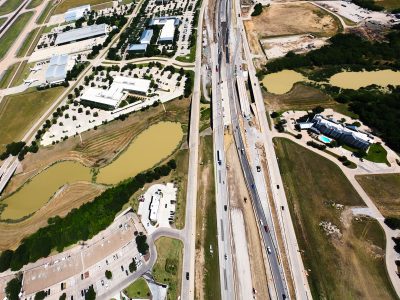 I-35W just north of Westport Pkwy. looking north