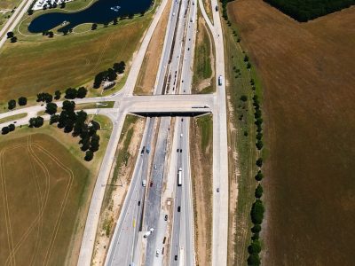 I-35W at Alliance Blvd. looking north