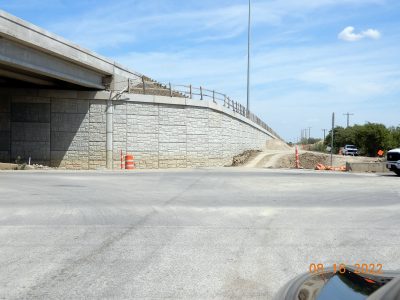 Work on I-35W at Keller Hicks Rd. 