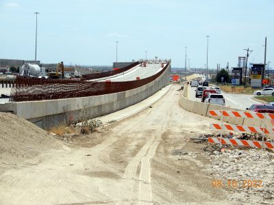 Work on I-35W between N Tarrant Pkwy. and Heritage Trace Pkwy. 