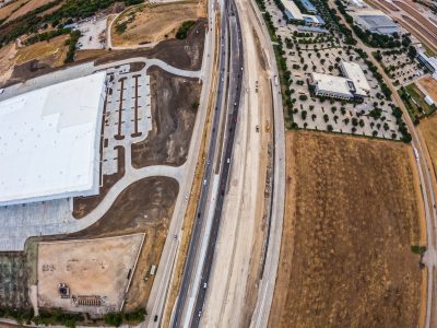 I-35W between Westport Pkwy. and Alliance Blvd. looking south